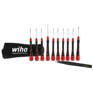 Wiha 26198 Wiha Picofinish Screwdriver Tweezers Smartphone Tech Set Ro