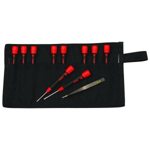 Wiha 26198 Wiha Picofinish Screwdriver Tweezers Smartphone Tech Set Ro