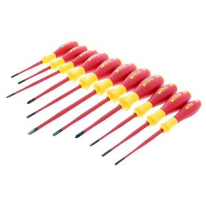 Wiha 32198 Wiha 11-piece Insulated Slimline Screwdriver Set