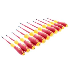 Wiha 32198 Wiha 11-piece Insulated Slimline Screwdriver Set