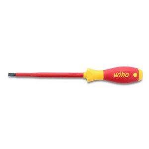 Wiha 32039 Wiha Insulated Softfinish Slotted Screwdriver 6.5mm X 150mm