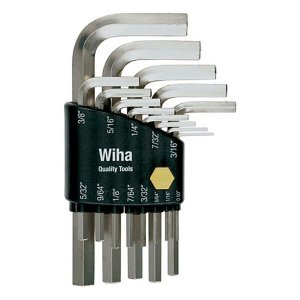 Wiha 35194 Wiha 13-piece Sae Short Arm Hex Key Set