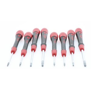 Wiha 26392 Wiha Picofinish Sae Hex Screwdriver Set - 8 Piece Set