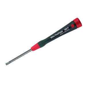 Wiha 26055 Wiha Picofinish Slotted Screwdriver 1.8mm (.07) X 40mm