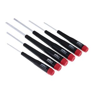 Wiha 26090 Wiha Precision Slotted Metric Screwdriver Set - 6 Piece Set