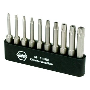 Wiha 74987 Wiha 'security Torx' Power Bit Belt Pack - 10 Piece Set