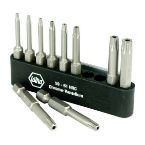 Wiha 74987 Wiha 'security Torx' Power Bit Belt Pack - 10 Piece Set