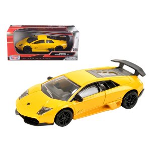 Motormax 73350gry Lamborghini Murcielago Lp 670 4 Sv Yellow 124 Diecas