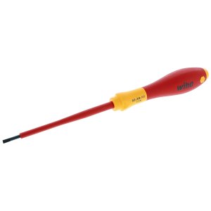 Wiha 32012 Wiha Insulated Slotted Screwdriver - 3.0mm X 100mm