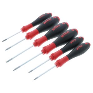 Wiha 36291 Wiha Softfinish Torx Driver Screwdriver Set - 6 Piece