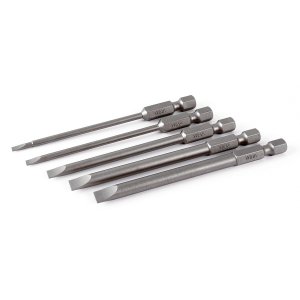 Wiha 76093 Wiha Slotted Power Bits - 5 Piece Set