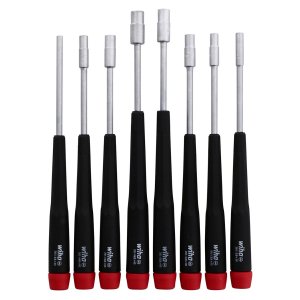 Wiha 26590 Wiha Precision Nut Driver Metric Screwdrivers - 8 Piece Set