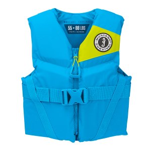 Mustang MV3570-268 Rev Youth Foam Vest - 55-88lbs - Azure Bluebuilt Fo