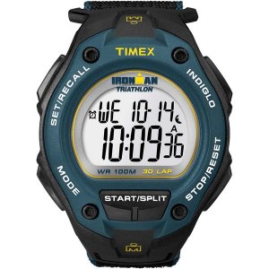 Timex T5K413 Ironman Core 30 Lap Mega Full Size Blackblueyellow