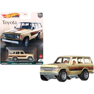 Hot GRJ94 Toyota Land Cruiser Fj60 Tan With Stripes Car Culture Series