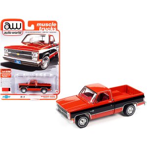 Autoworld 64332-AWSP081B 1984 Chevrolet Silverado 10 Fleetside Pickup 