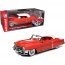 Autoworld AW286 1953 Cadillac Eldorado Soft Top Aztec Red With White T