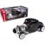 Autoworld AW292 1934 Ford 3-window Coupe High Boy Hot Rod Matt Black W