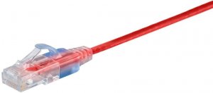 Monoprice 116319 Cat6a Ethernet Patch Cable   3 Feet   Red  10 Pack  S