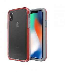 Lifeproof 77-57433 Slam Series Case For Iphone X Lava Chaser Red Gray 