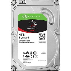 Seagate ST4000VN008 Ironwolf  4 Tb Hard Drive - 3.5 Internal - Sata (s