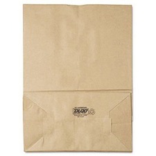 Novolex DOB 80080 Duro Food Bag - Brown - Kraft, Paper - 400bundle - G