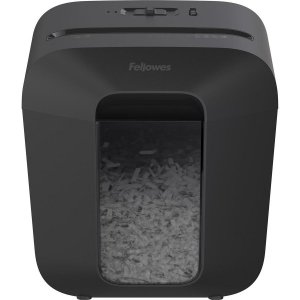 Fellowes 4300501 Lx25 Paper Shredder - Cross Cut - 6 Per Pass - For Sh