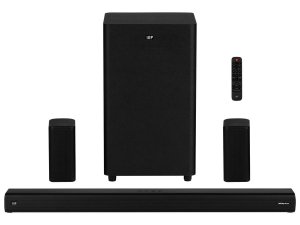 Monoprice 42034 Sb-600 Dolby Atmos 5.1.2 Soundbar With Wireless Subwoo