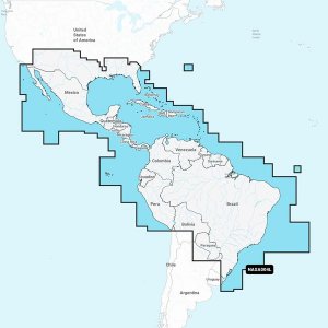 Navionics 010-C1364-30 + Nasa004l Mexico, Caribbean To Brazil