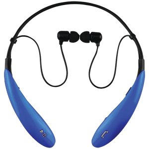 Iq IQ-127BT BLUE Iq-127bt Blue Iq-127 Bluetooth Headphones With Microp