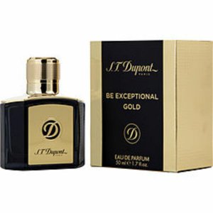 St 353750 Be Exceptional Gold By  Eau De Parfum Spray 1.7 Oz For Men