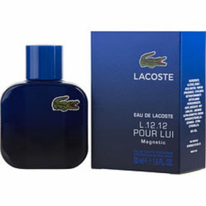 Lacoste 298106 Eau De  L.12.12 Magnetic By  Edt Spray 1.6 Oz For Men