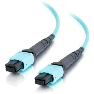 C2g 31421 20m Mtp 10gb 50125 Om3 Multimode Fiber Cable - Aqua - 65ft -