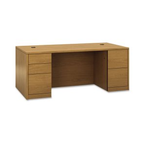 Hon HON 105890NN Hon 10500 H105890 Pedestal Desk - 5-drawer - 72 X 36 