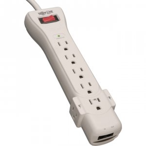 Tripp '073054 Surge Protector Power Strip 120v 7 Outlet Rj11 6' Cord 1