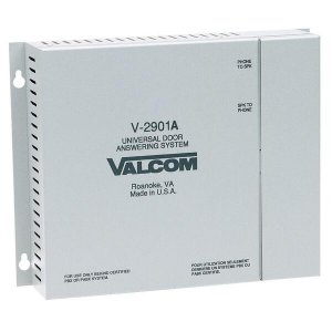 Valcom V-2901A Enhanced Single Door Answering Device With Locks Activa