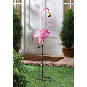 Summerfield SMD 14944 Tropical Tango Flamingo Statue