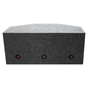 Qpower QBASS123 3-chamber Sealed Woofer Box For 3 12