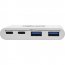 Tripp U4600042A2C 4-port Usb 3.1 Gen 1 Portable Hub Usb-c To X2 Usb-a 