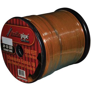 Nippon AP18500OR Remote Wire Audiopipe 18ga 500' Orange