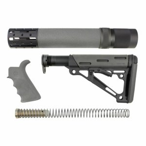 Hogue 15578 Ar15 M16 Btgrip Rl Forend Buttstk Milspec Bufftube Gry