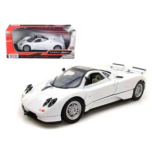 Motormax 73272bk Pagani Zonda C12 Black 124 Diecast Car Model By