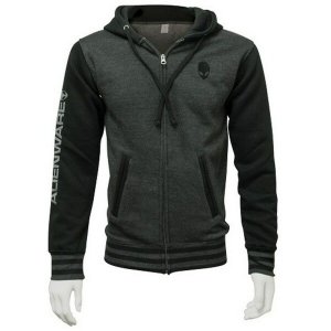 Mobile AWSHTT1XL Alienware Varsity Hoodie - Xl - Charcoalgun Metal