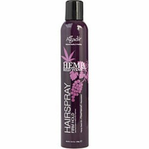 Agadir 405274 By  Hemp  Red Wine Firm Hold Hairspray 10.5 Oz For Anyon