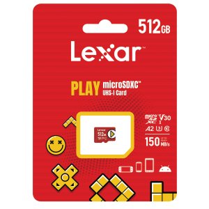 Lexar LMSPLAY512G-BNNNU , Play,  Uhs-1 Micro Sdxc, 512gb, Memory Card