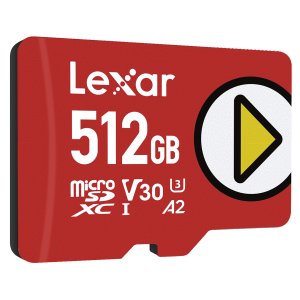 Lexar LMSPLAY512G-BNNNU , Play,  Uhs-1 Micro Sdxc, 512gb, Memory Card