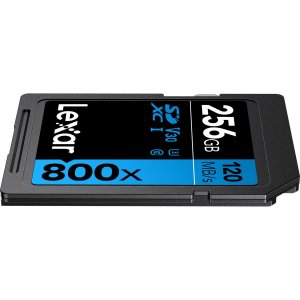 Lexar LSD0800256G-BNNNU High-performance Sdxc Memory Card, 800x, 256gb