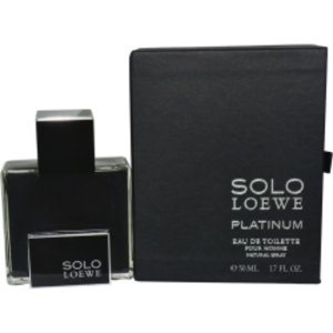 Loewe 249983 Solo  Platinum By  Edt Spray 1.7 Oz For Men