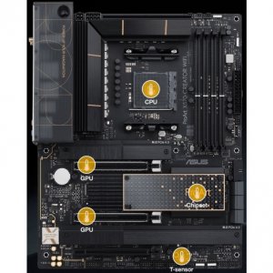 Asus PROARTX570CREATRWIFI Mb Proart X570-creator Wifi Amd X570 Am4 Max