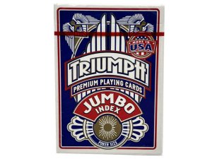 Bulk FB852 Triumph One Pack Jumbo Index Premium Playing Cards